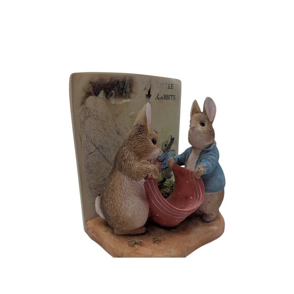 1997 The World of BEATRIX POTTER "6 Sleeping Bunnies" Figurine plus bonus one - Picture 11 of 16